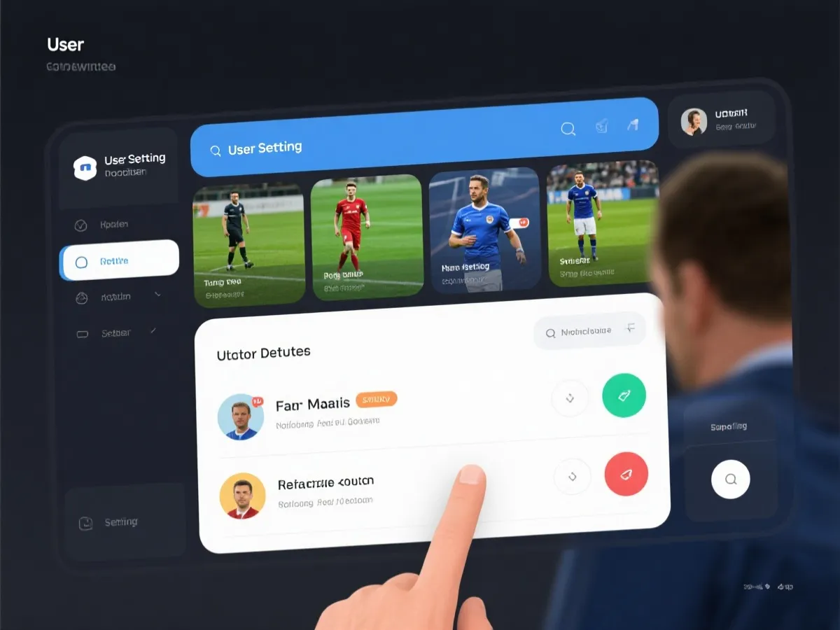 专属赛事提醒设置示意图