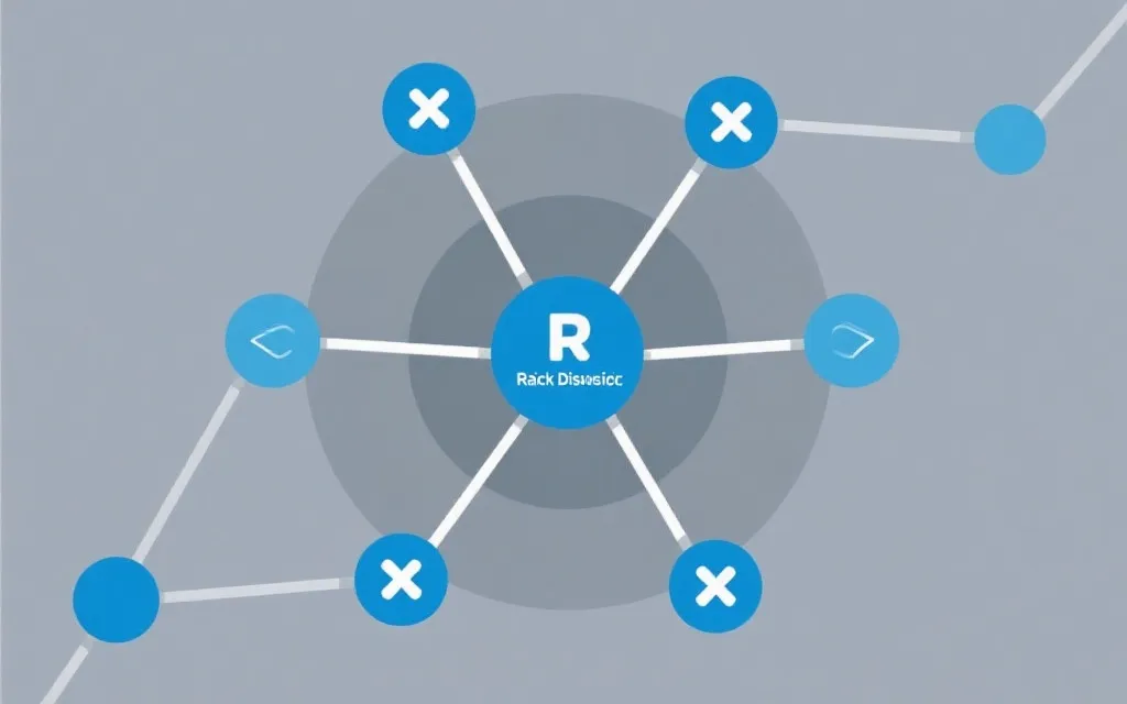 多场比赛组合与风险分散的图表式概念画面